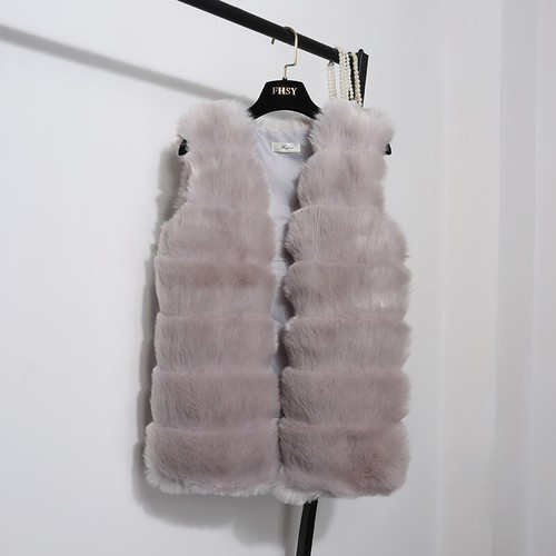Luxury lady faux fox - lady, fur