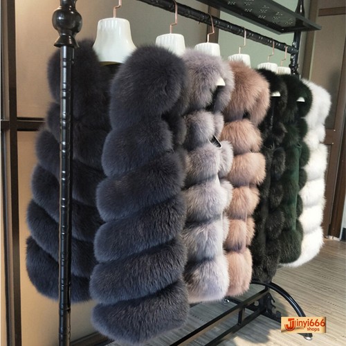 Women warm fur vest - women's,
