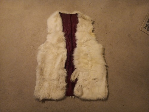 Vintage real arctic fox fur - arctic,