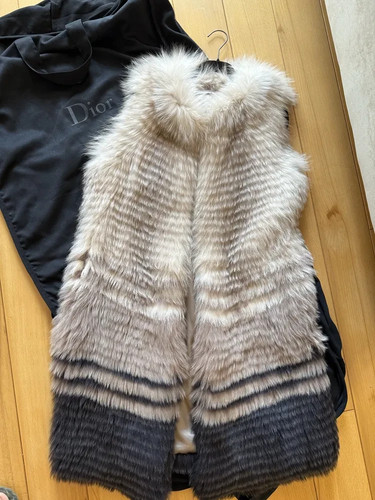 New christian dior fox fur - christian,