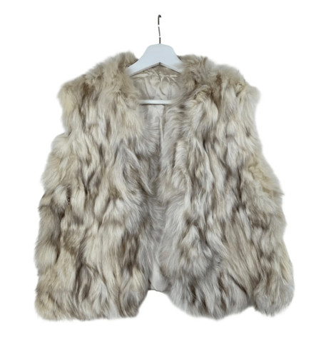 Vtg silver fox - vtg, vest