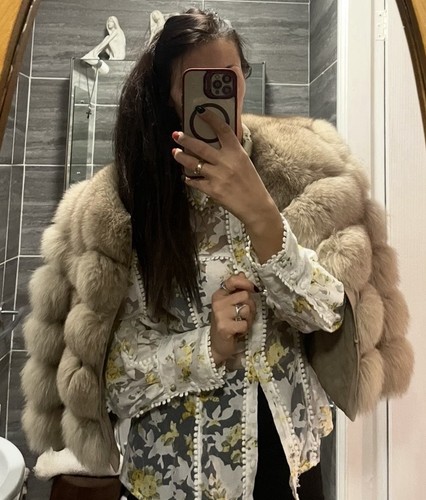 Luxury real fox fur - ,