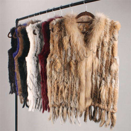 Women real rabbit fur - real,