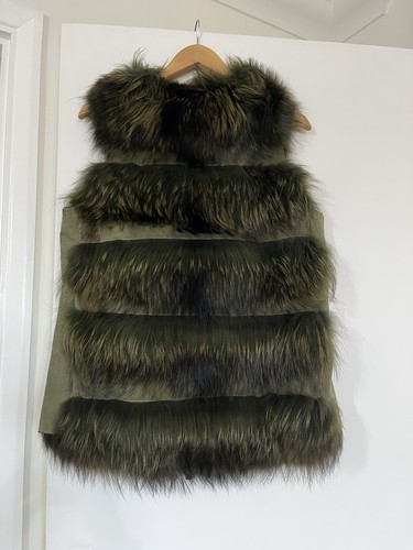 Real fur gilet - real,
