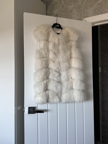 White real fox - real, ladies