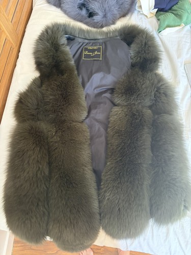 Real fox fur gilet one - real,