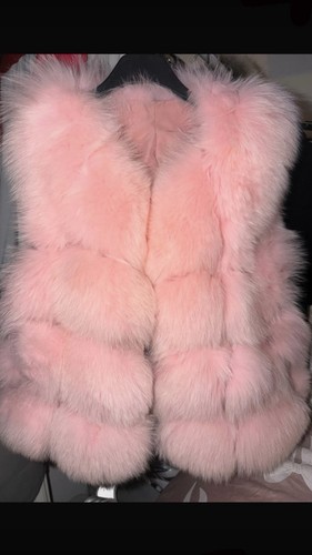 Baby pink fox - baby, gilet