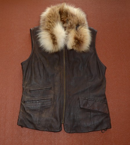 Harkila sheep leather gilet - harkila,