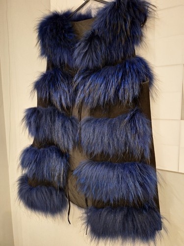 Blue real silver fox - real,
