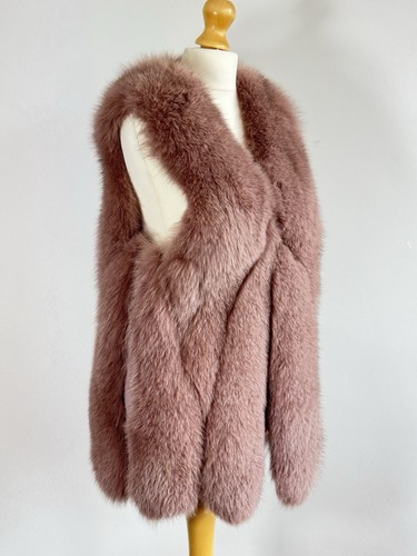 Real fox fur - fur, size