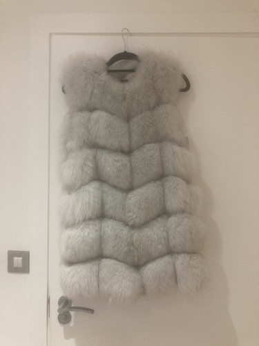 Real fox fur - fox, vest