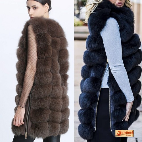 Women fur coat - fur, fox
