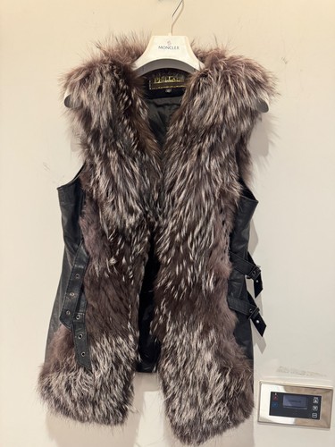 Fox fur gilet